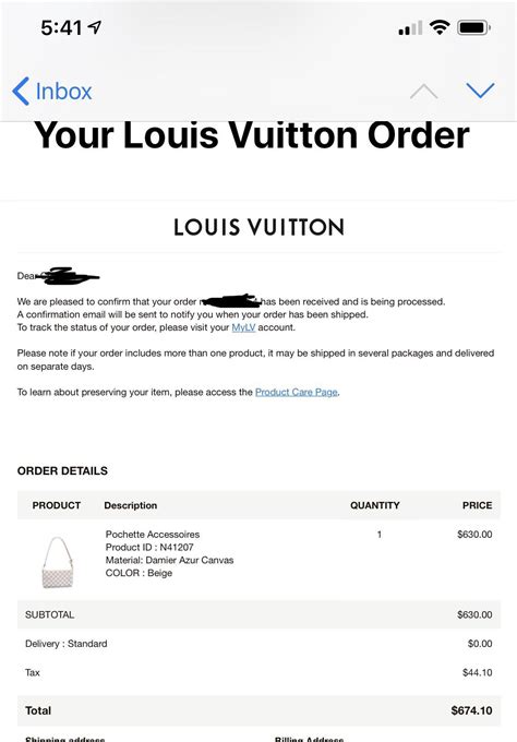 louis vuitton order|Louis Vuitton order number.